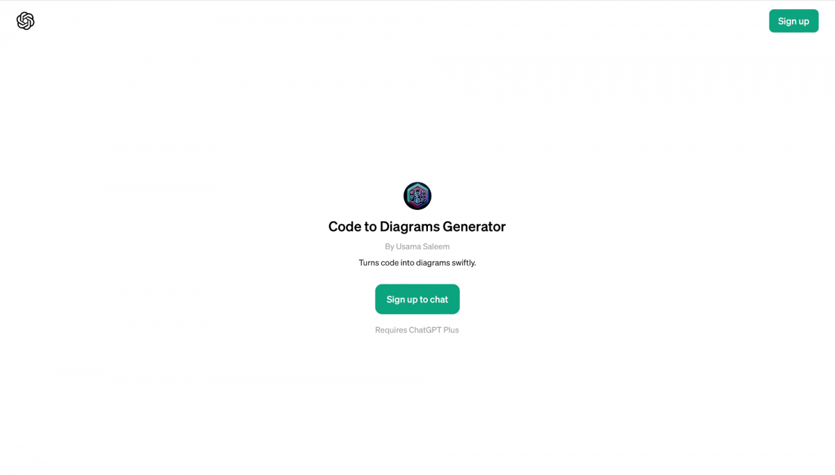 Code to Diagrams Generator - Aitoolz.ru