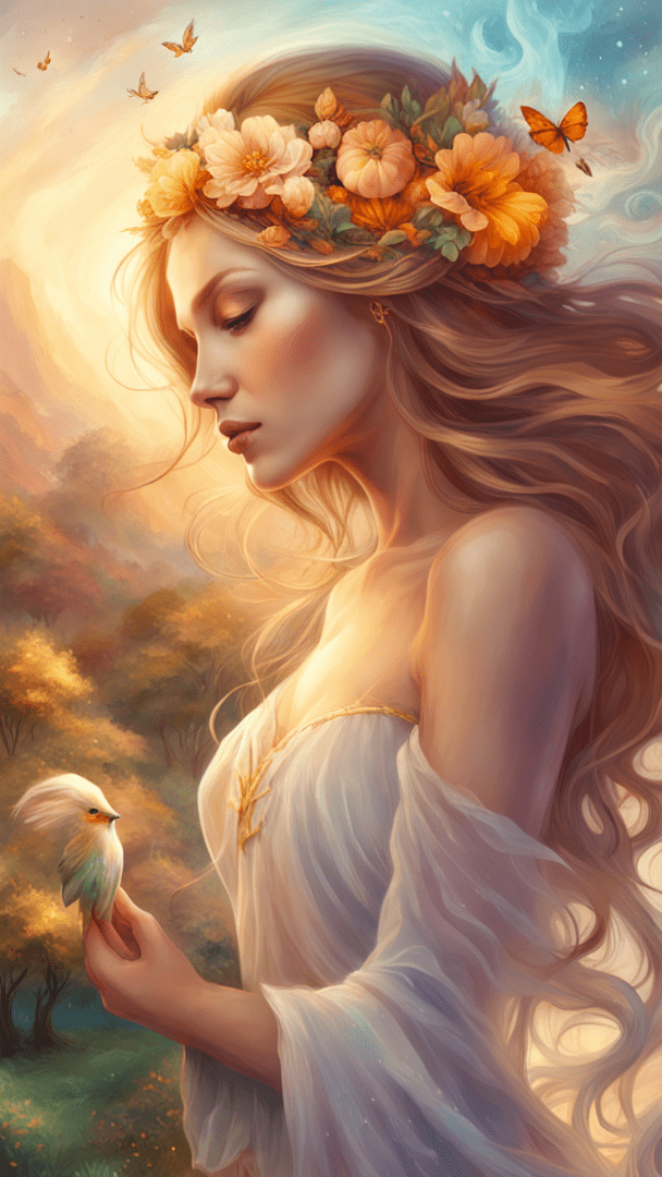 SDXL prompt: Mother Nature-1