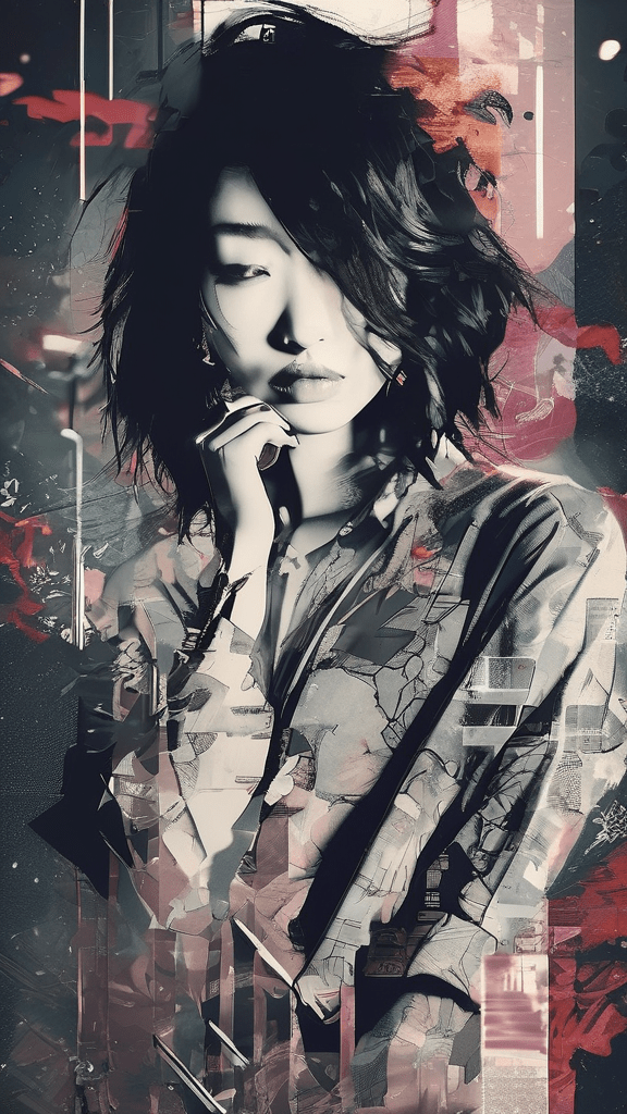 SDXL prompt: aesthetic, painterly style, modern ink,...-0