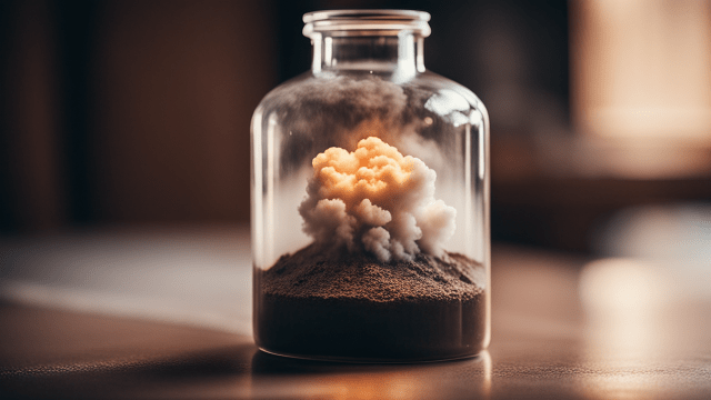 SDXL prompt: nuclear explosion inside a large transpa...-1