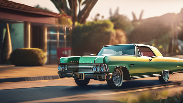 SDXL prompt: GTA SA lowrider car mission Illustration...-0