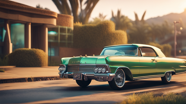 SDXL prompt: GTA SA lowrider car mission Illustration...-1