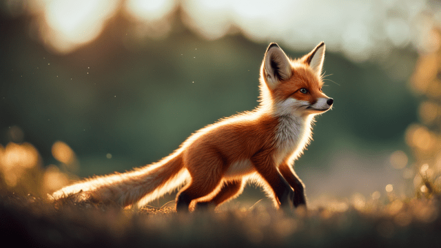 SDXL prompt: Cute and adorable cartoon fox baby rhea,...-1