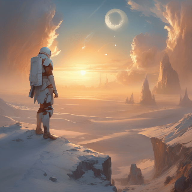 SDXL: MICHAŁ KARCZ post apocalyptic parallel worlds pano