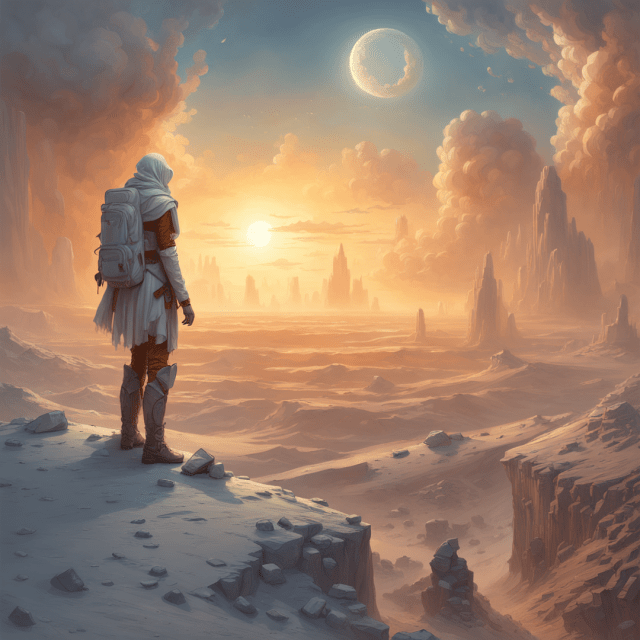 SDXL: MICHAŁ KARCZ post apocalyptic parallel worlds pano