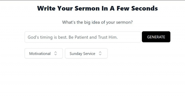 SermonGPT