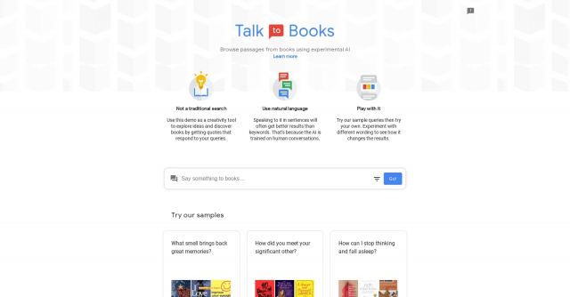 Talk To Books