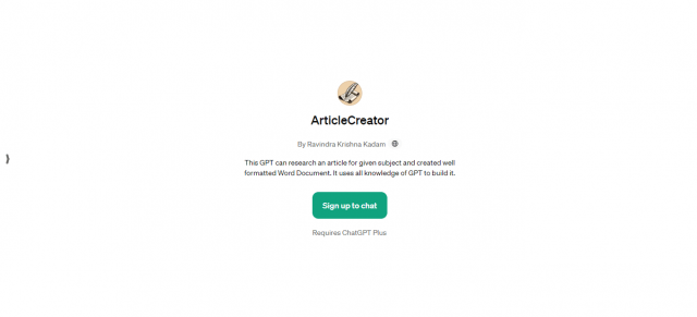 ArticleCreator