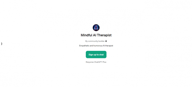Mindful AI Therapist