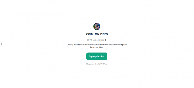 Web Dev Hero