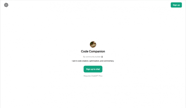 Code Companion GPT