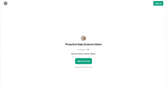 Proactive Data Science Intern