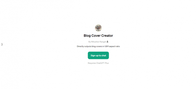 Blog Cover Creator