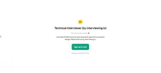 Technical Interviewer (by interviewing.io)