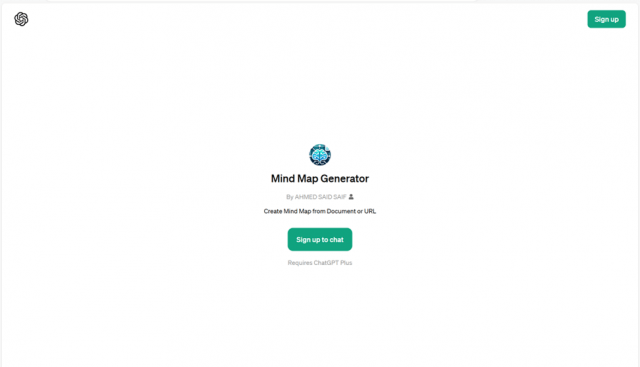 Mind Map Generator