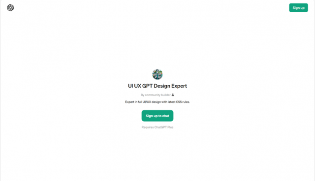 UI UX GPT Design Expert