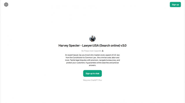 Harvey Specter - Lawyer:USA (Search online) v3.0