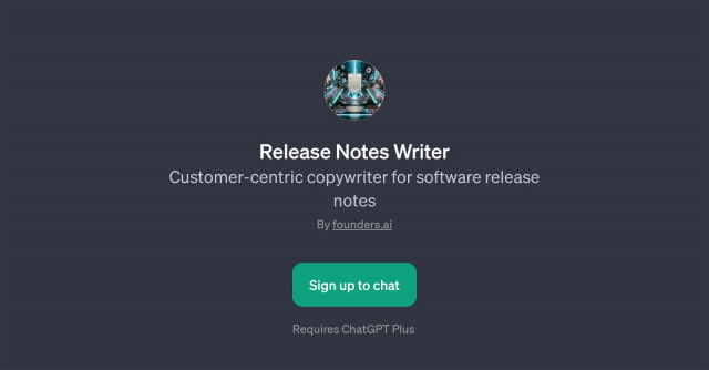 Release Notes Writer