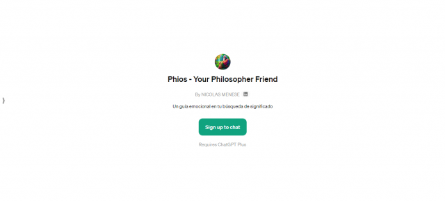 Phios - Your Philosopher Friend