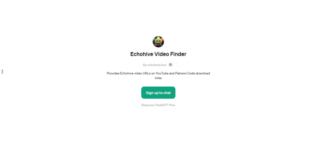 Echohive Video Finder