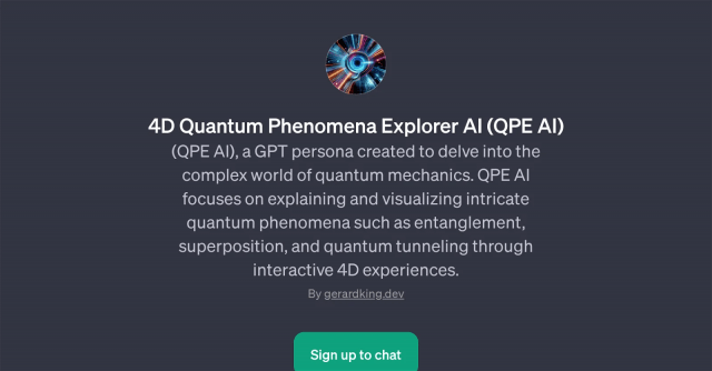 4D Quantum Phenomena Explorer AI