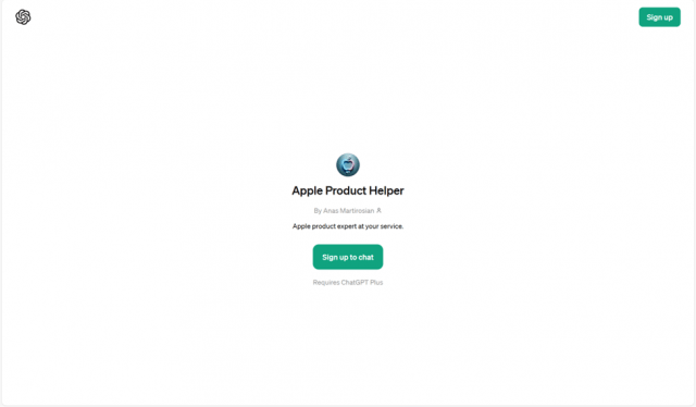 Apple Product Helper