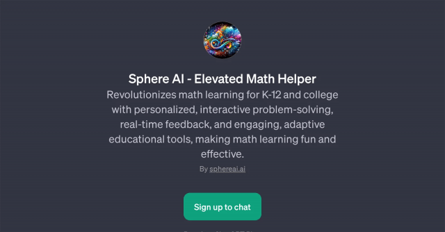 Sphere AI - Elevated Math Helper