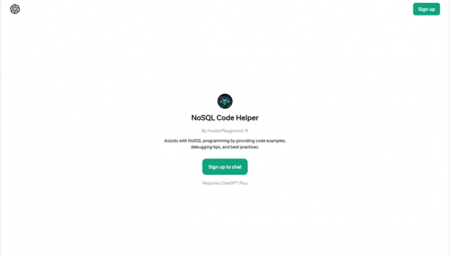 NoSQL Code Helper