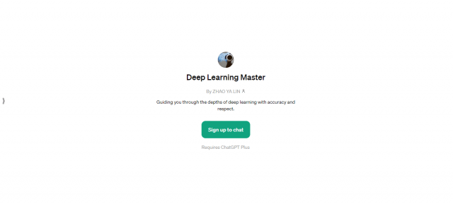 Deep Learning Master