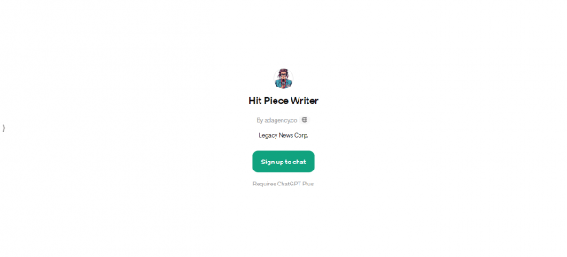 Hit Piece Writer