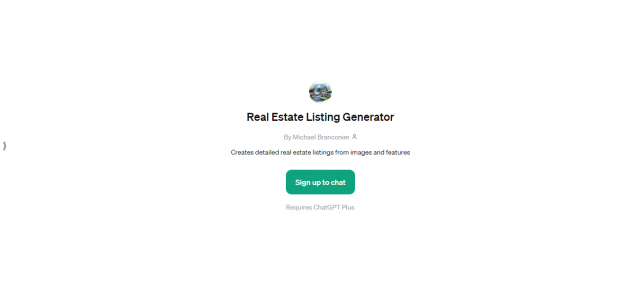 Real Estate Listing Generator