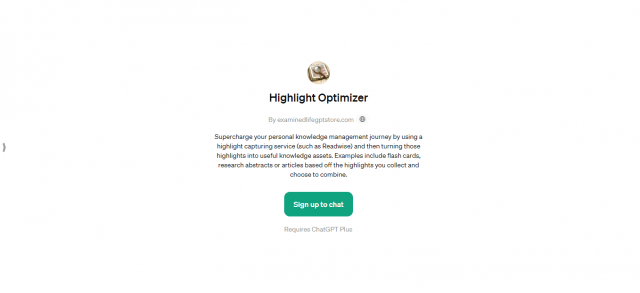 Highlight Optimizer