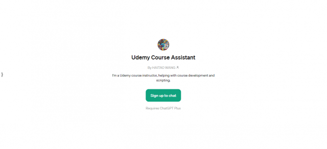 Udemy Course Assistant