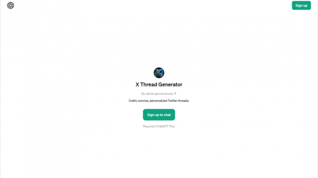 X Thread Generator