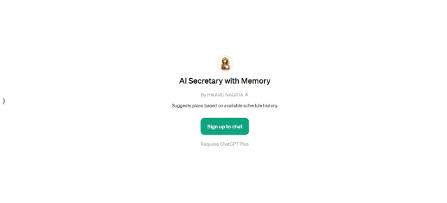 AI Secretary with Memory