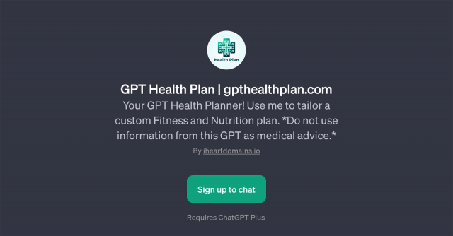 GPT Health Plan