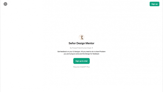 Seor Design Mentor