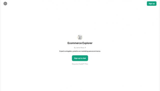 Ecommerce Explorer