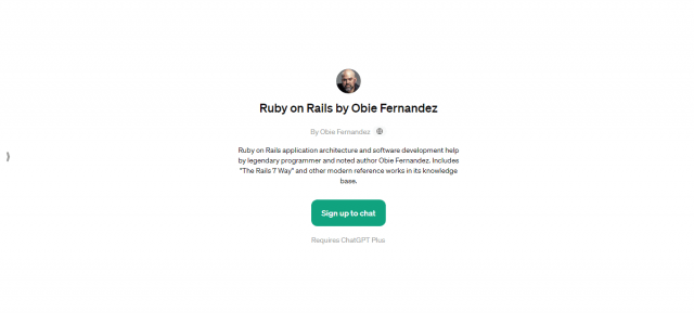 Obie Fernandez, Ruby on Rails Expert GPT