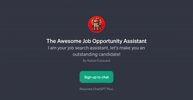 The Awesome Job Opportunity Assistant