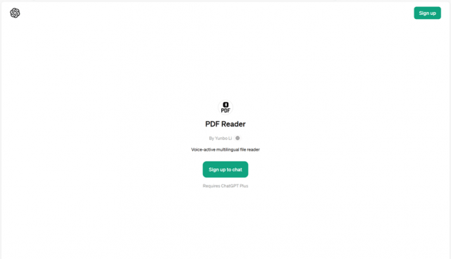 PDF Reader GPT