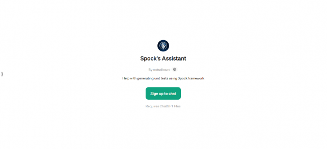 Spock's Assistant