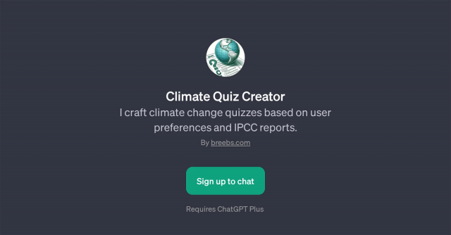 Climate Quiz Creator