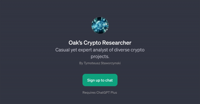 Oaks Crypto Researcher