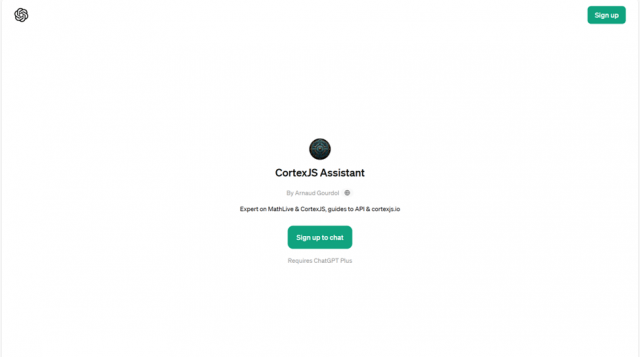 CortexJS Assistant