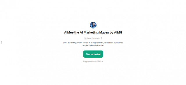 AIMee the AI Marketing Maven by AIMG