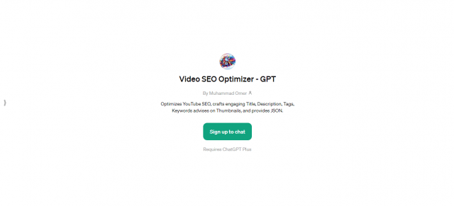 Video SEO Optimizer - GPT