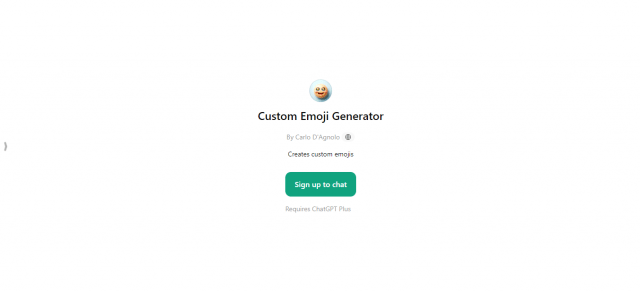 Custom Emoji Generator