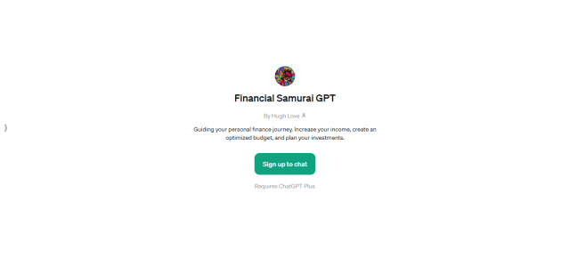 Financial Samurai GPT