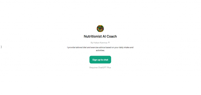 Nutritionist AI Coach